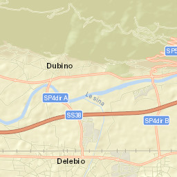 Delebio Street Map