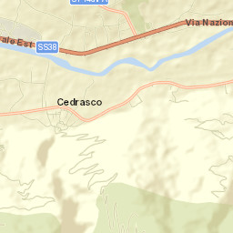 Cedrasco Street Map