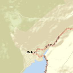 Molveno Street Map