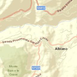 Albiano Street Map
