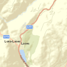 Lona-Lases Street Map