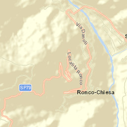 Canal San Bovo Street Map