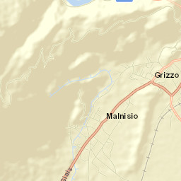 Montereale Valcellina Street Map