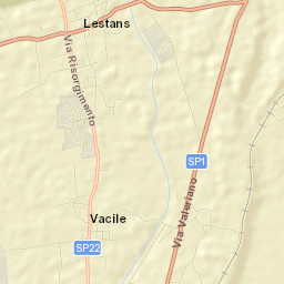 Lestans Street Map