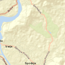 Zgornje Pirniče Street Map