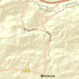 Moravče Street Map