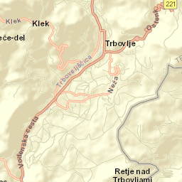 Trbovlje Street Map
