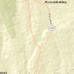Hosszúhetény Street Map