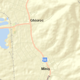 Ghioroc Street Map