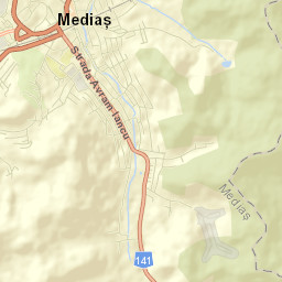 Municipiul Mediaş Street Map