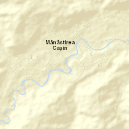 Mânăstirea Caşin Street Map