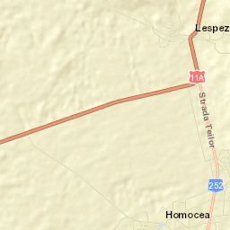 Comuna Homocea Street Map