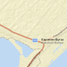 Karolino-Buhaz Street Map