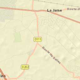 Salles-sur-Mer Street Map