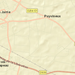 La Jarrie Street Map