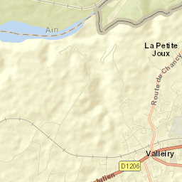 Valleiry Street Map