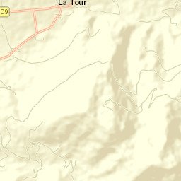 La Tour Street Map