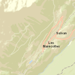 Salvan Street Map
