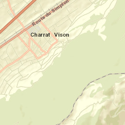 Charrat Street Map