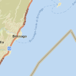 Brissago Street Map