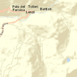Palù del Fersina Street Map