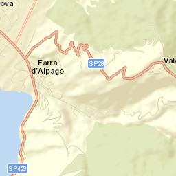 Farra d'Alpago Street Map