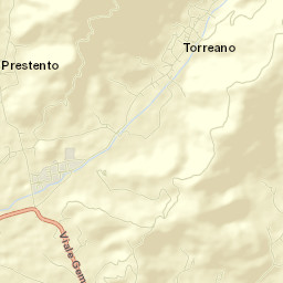 Torreano Street Map