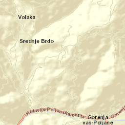 Gorenja Vas Street Map