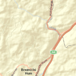 Breznički Hum Street Map