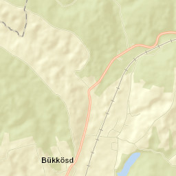 Bükkösd Street Map