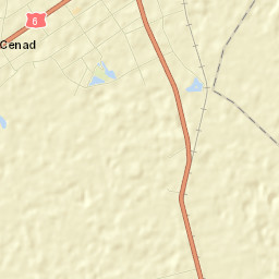 Comuna Cenad Street Map