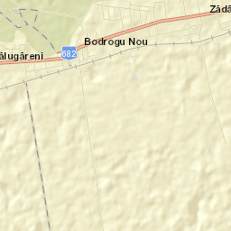 Comuna Zădăreni Street Map