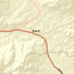 Șard Street Map