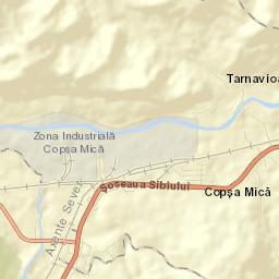 Oraş Copşa Micã Street Map