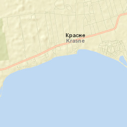 Krasne Street Map