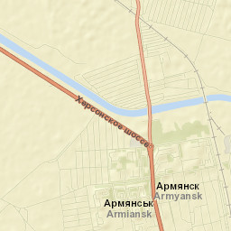 Gorodskoy okrug Armyansk Street Map