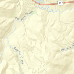 Clatskanie Street Map