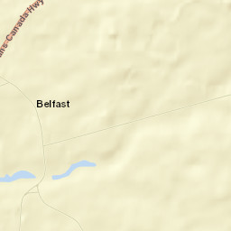 Belfast Street Map