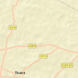 Thairé Street Map
