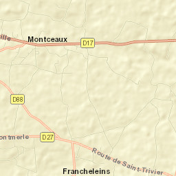 Francheleins Street Map