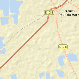 Saint-Paul-de-Varax Street Map