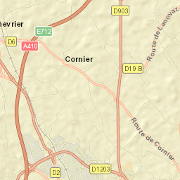 Cornier Street Map