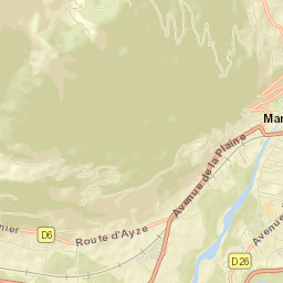 Marignier Street Map