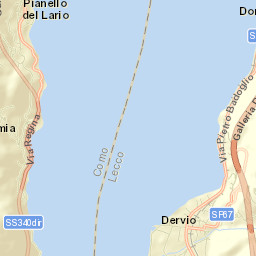 Calozzo Street Map