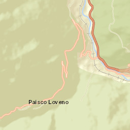 Paisco Loveno Street Map