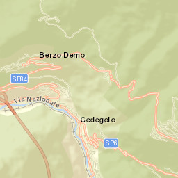 Cevo Street Map