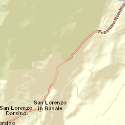 San Lorenzo in Banale Street Map