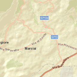 Santa Giustina Street Map