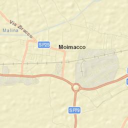 Moimacco Street Map