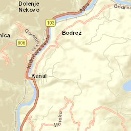 Kanal Street Map